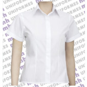 Camisa Feminina Manga Curta - Branca 